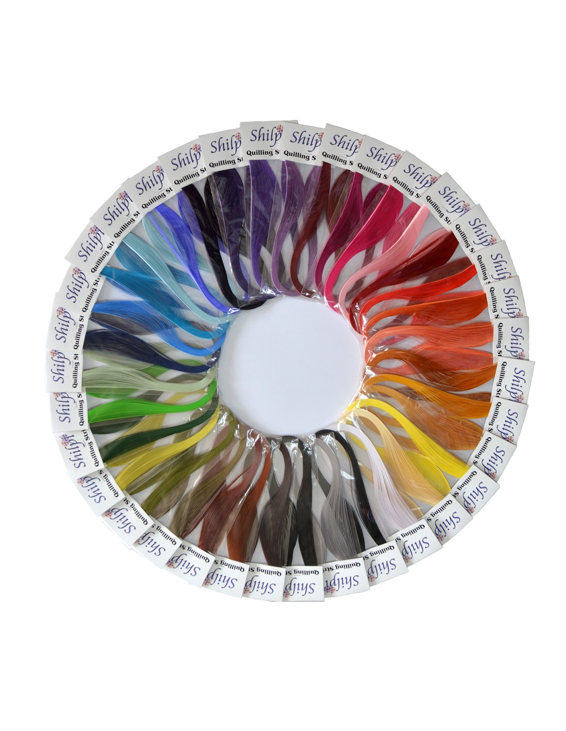 Quilling Paper, 60 Colours Multi Pack Quilling Strips, 10mm Paper