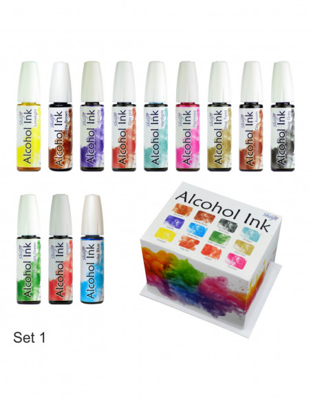 Shilpi Alcohol Ink Set 1